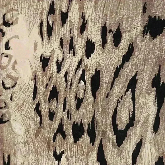 Vintage silk leopard blouse - Picture 5 of 7